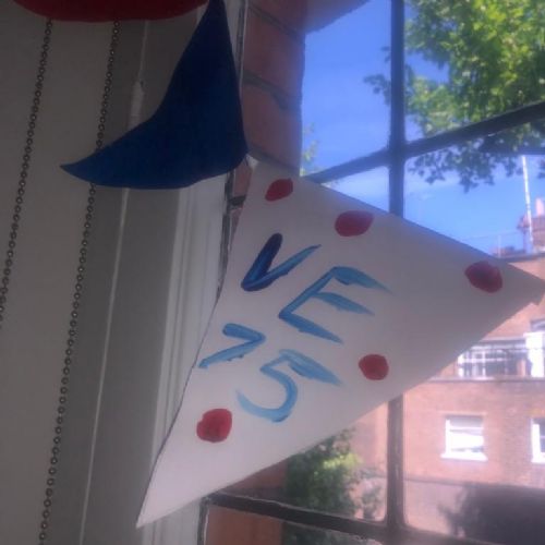 Hira's handmade bunting